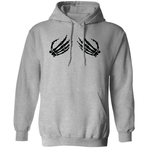 Skeleton Boob Hand Sweatshirt