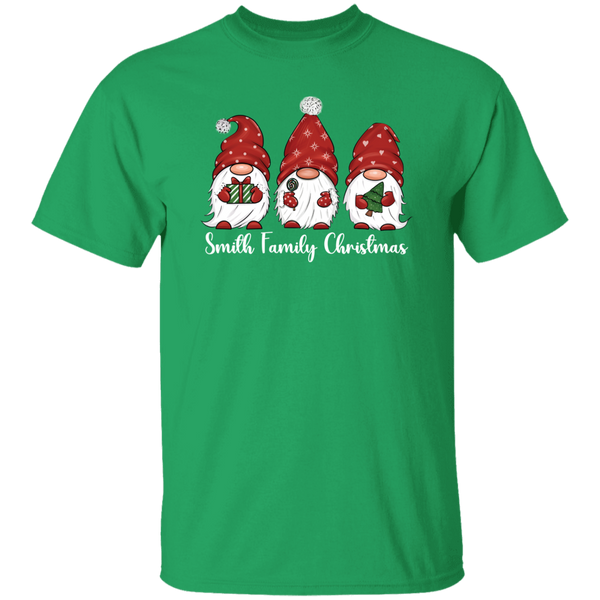 Custom Gnome Family Christmas Shirts