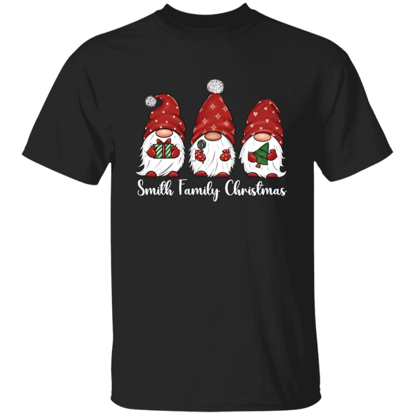 Custom Gnome Family Christmas Shirts