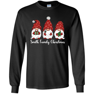 Custom Gnome Family Christmas Shirts