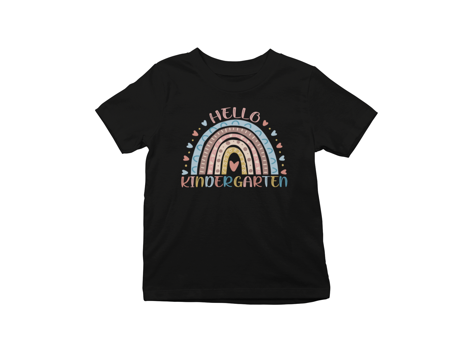 Hello Kindergarten Rainbow T-Shirt