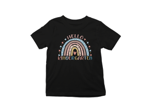 Hello Kindergarten Rainbow T-Shirt