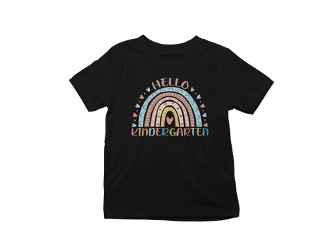 Hello Kindergarten Rainbow T-Shirt