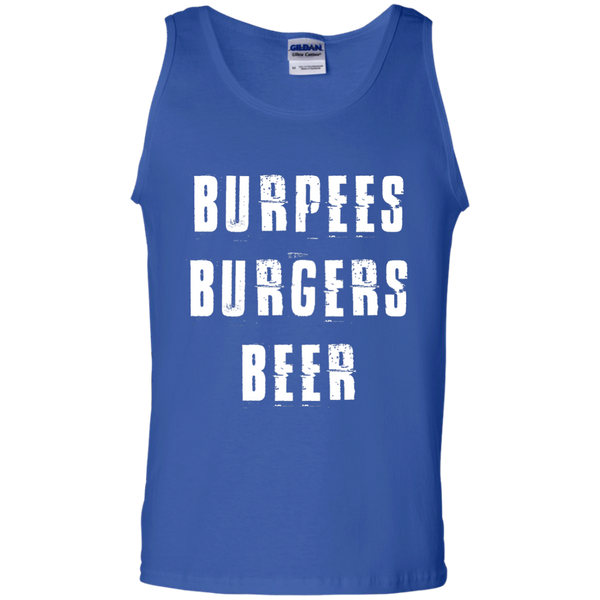 Burpees Burgers Beer Tank Top