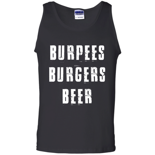 Burpees Burgers Beer Tank Top