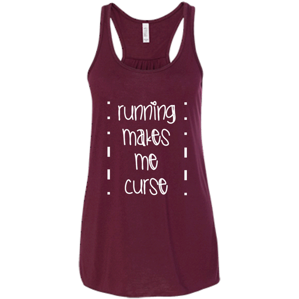 Running Makes Me Curse Tank