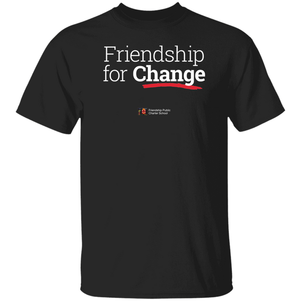 Friendship For Change Black T-Shirt