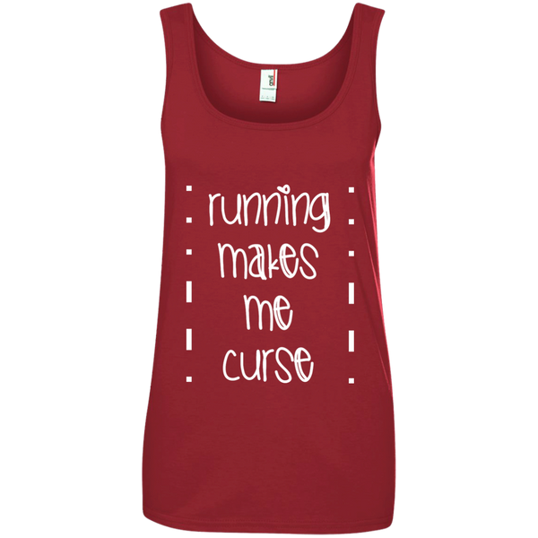 Running Makes Me Curse Tank Top