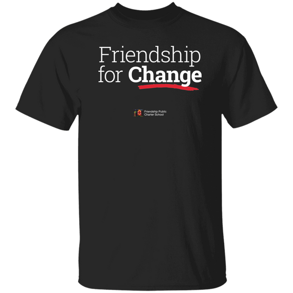 Friendship For Change Black T-Shirt