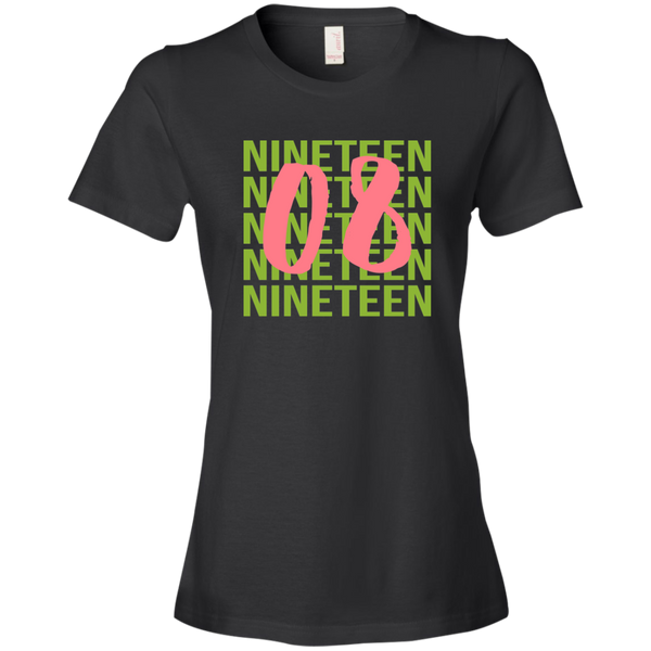 Nineteen 08 Ladies' T-Shirt