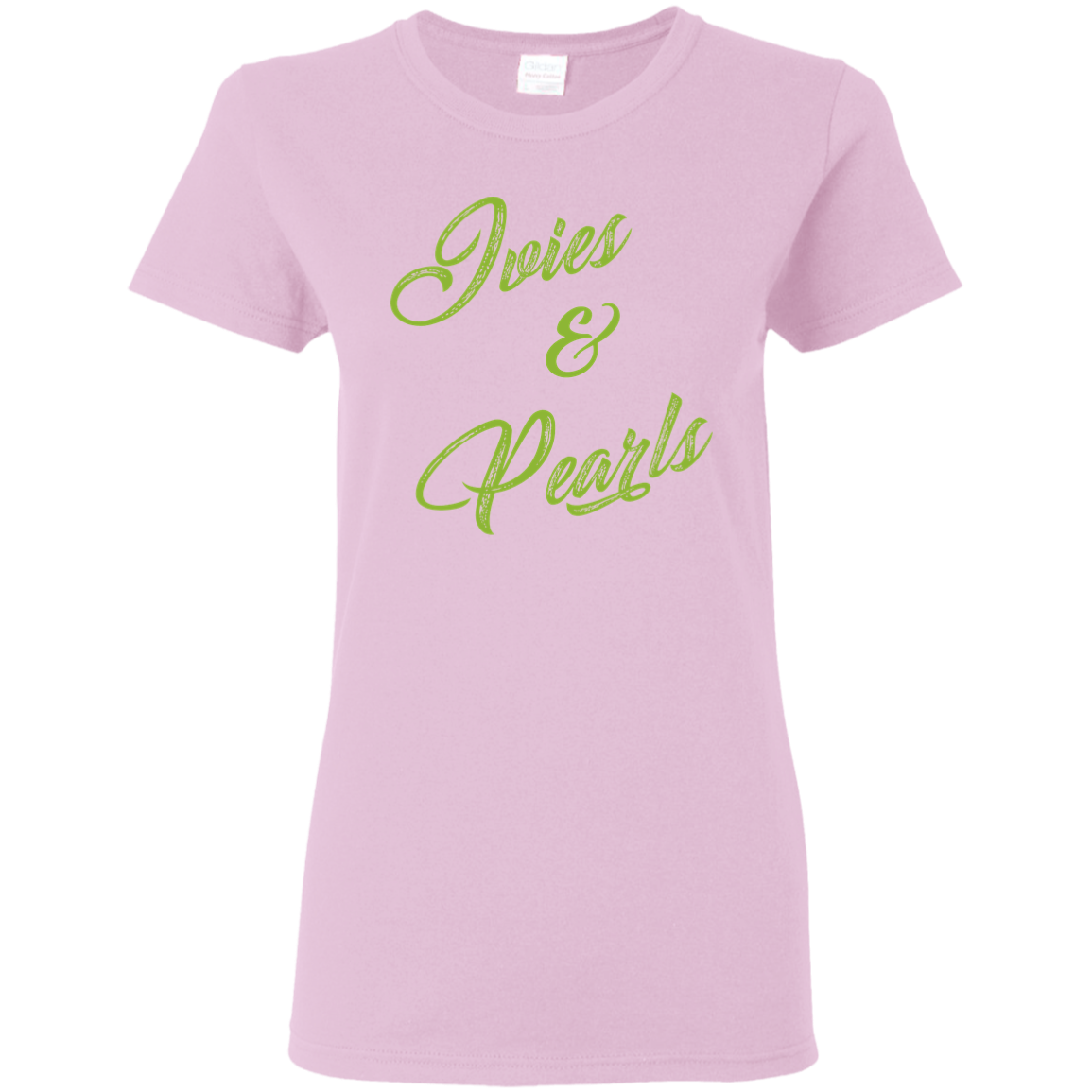 Ivies and Pearls Ladies' Pink T-Shirt