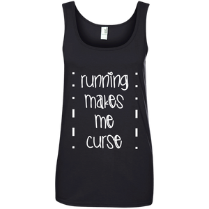 Running Makes Me Curse Tank Top