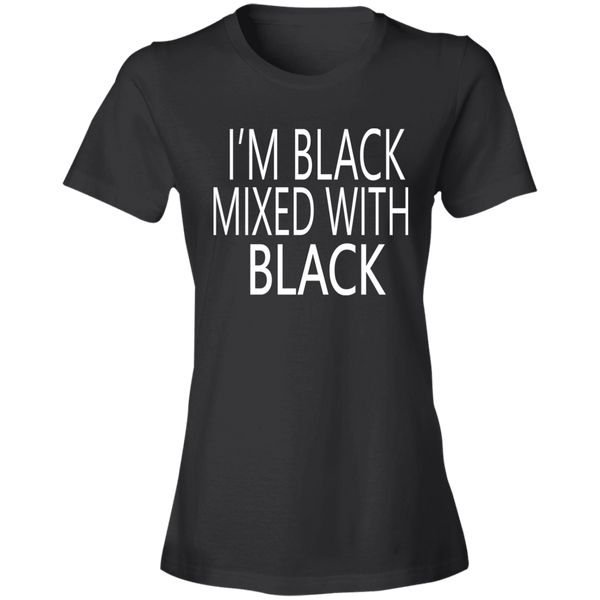 Im Black Mixed With Black T-Shirt