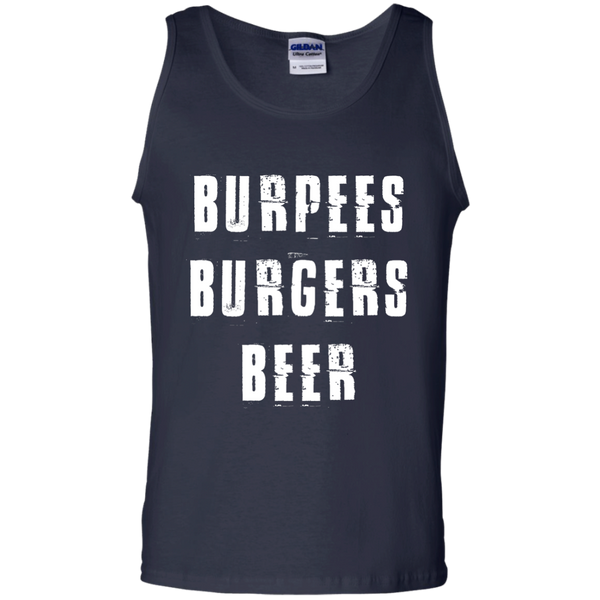 Burpees Burgers Beer Tank Top