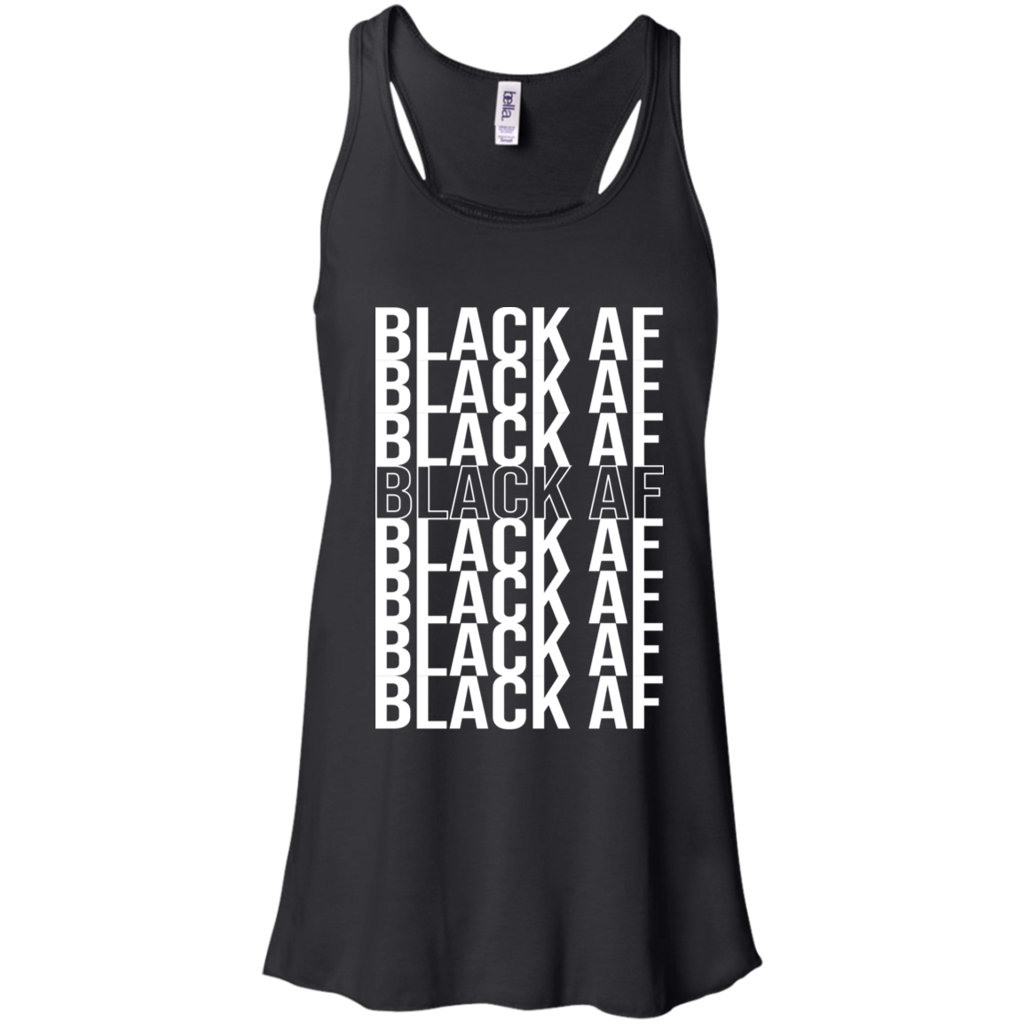 Black AF Ladies Tank