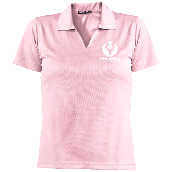 L469 Sport-Tek Ladies' Dri-Mesh Short Sleeve Polo