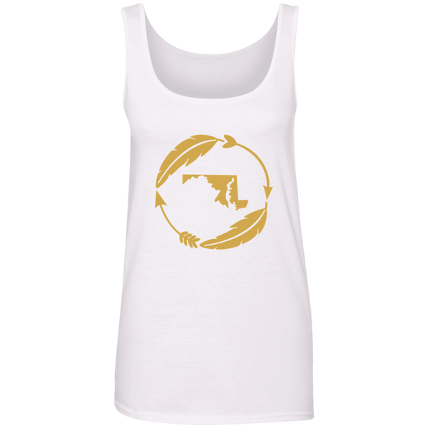 Maryland Wreath Ladies' Tank Top