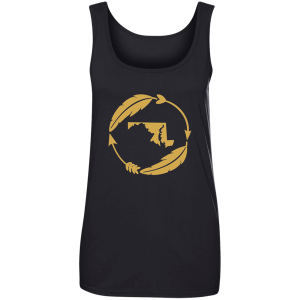 Maryland Wreath Ladies' Tank Top