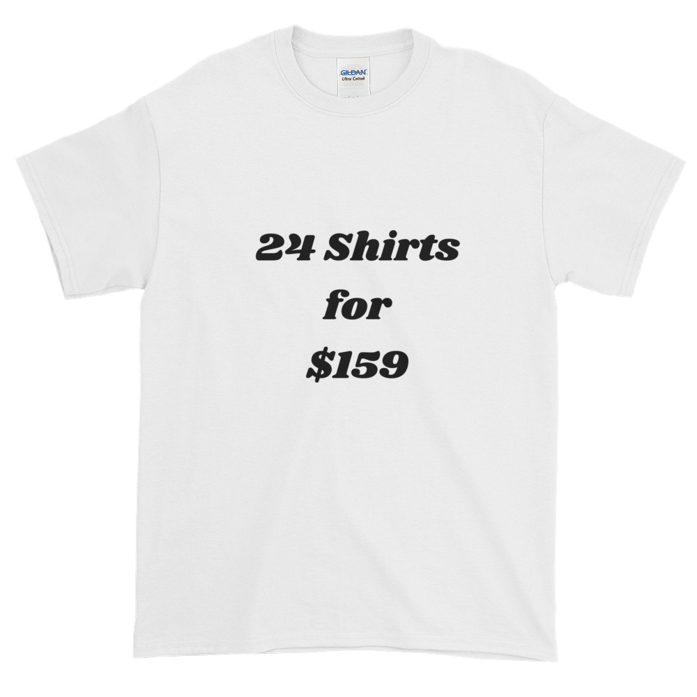 24 T-Shirts for $159