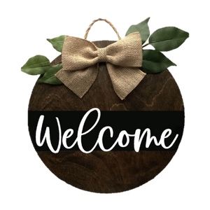 Welcome Door Hanger- The Ashley